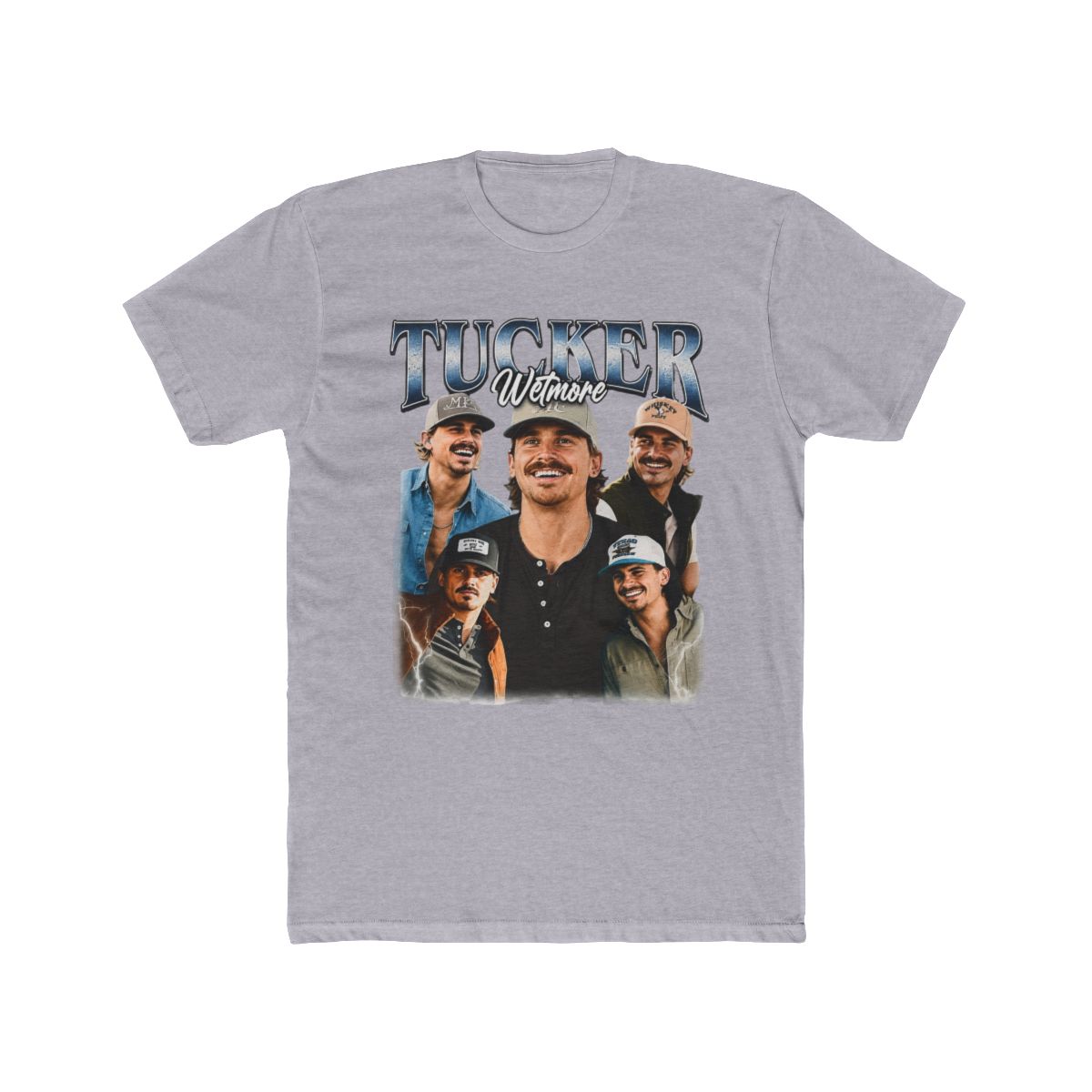 Tucker Wetmore American Singer-Songwriter T Shirt, Music Fan Gift, Concert Apparel, Graphic T - alternate angle 3, merchandise